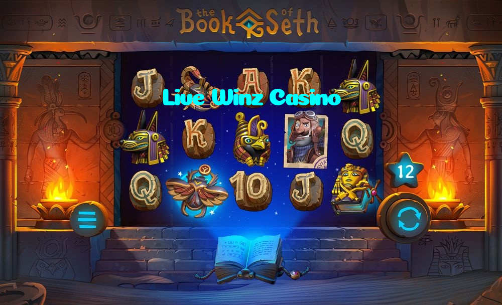 Live Winz Casino casino presented on mobile device in Pakistan with slots and live games